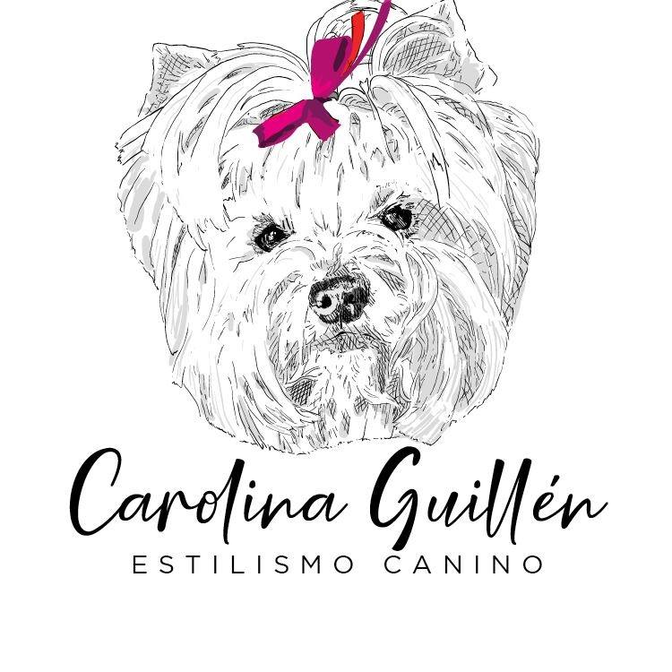 logotipo Carolina Guillem Estilismo Canino