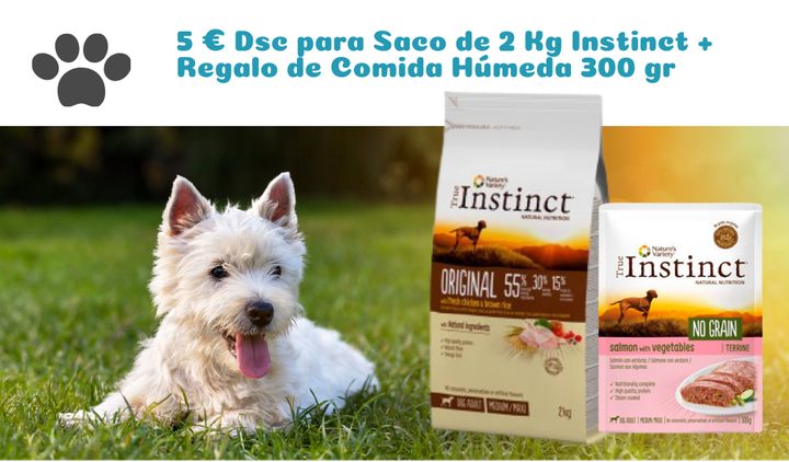 foto de 5€ Dct + Regalo 300 Gr Instinct