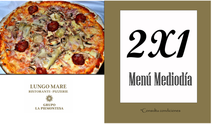 foto de 2x1 Menú Mediodía