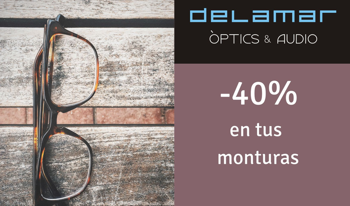 foto de 40% de descuento en monturas